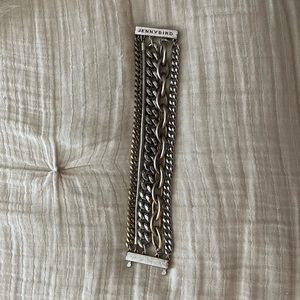 Some tarnishing but really nice bracelet